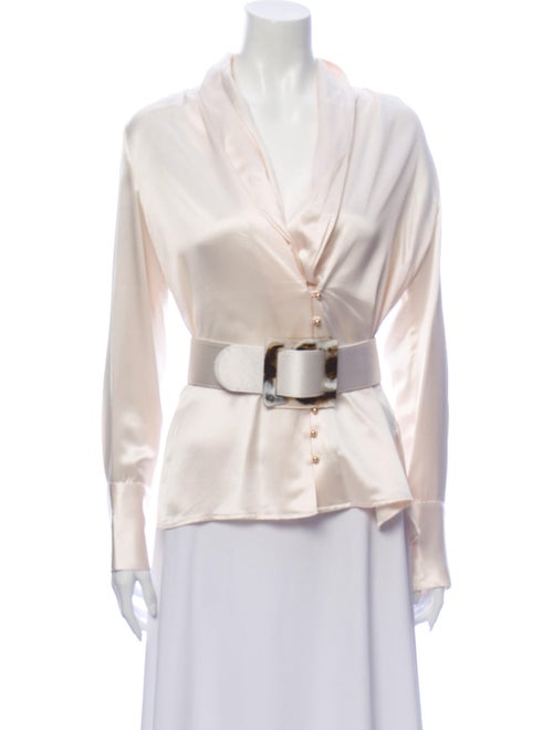 Nicholas V-Neck Long Sleeve Blouse