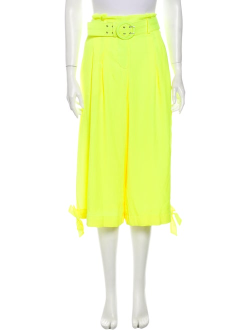 Nicholas Wide Leg Pants Yellow