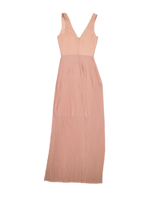 Nicholas Silk Long Dress Pink
