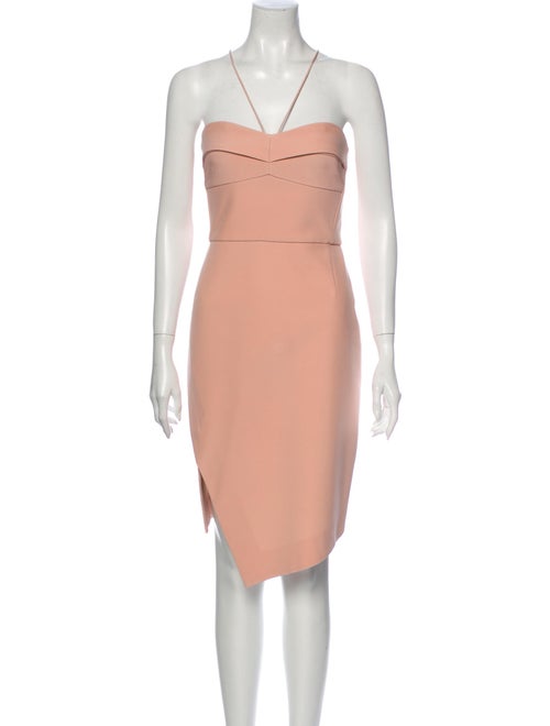 Nicholas Silk Mini Dress Pink