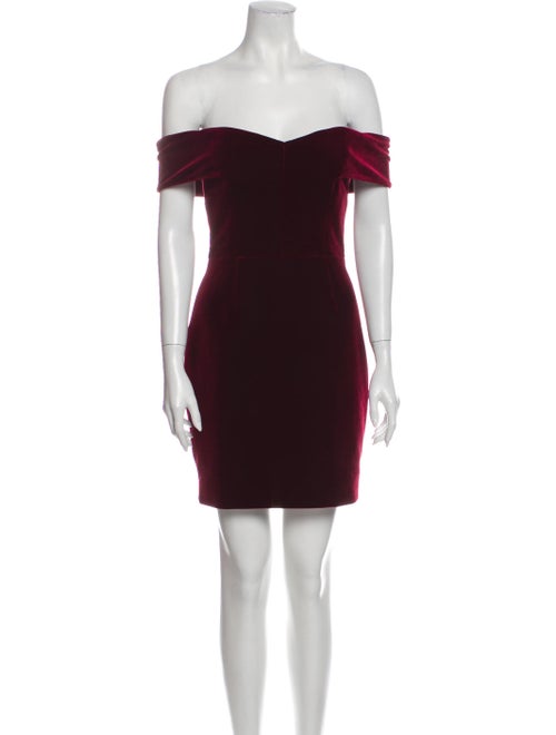 Nicholas Off-The-Shoulder Mini Dress