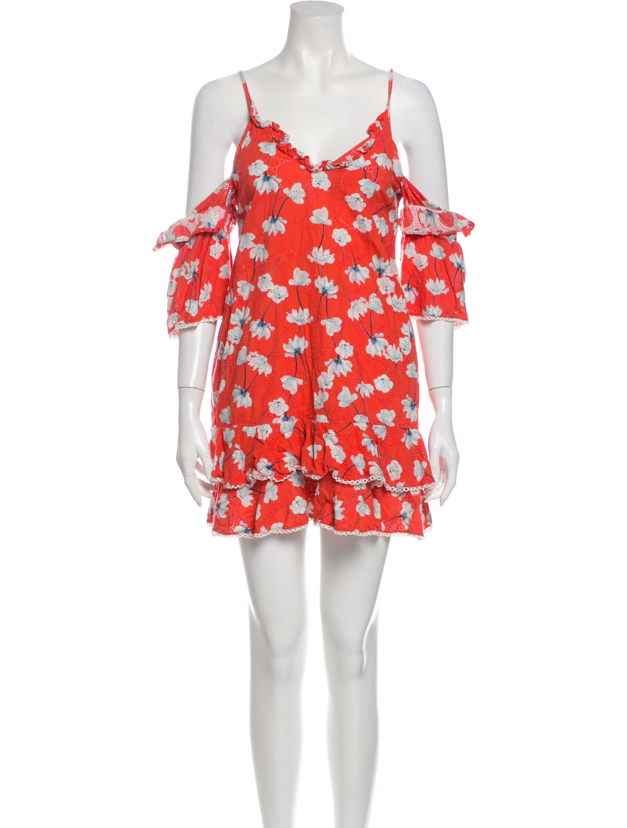 Nicholas Floral Print Mini Dress