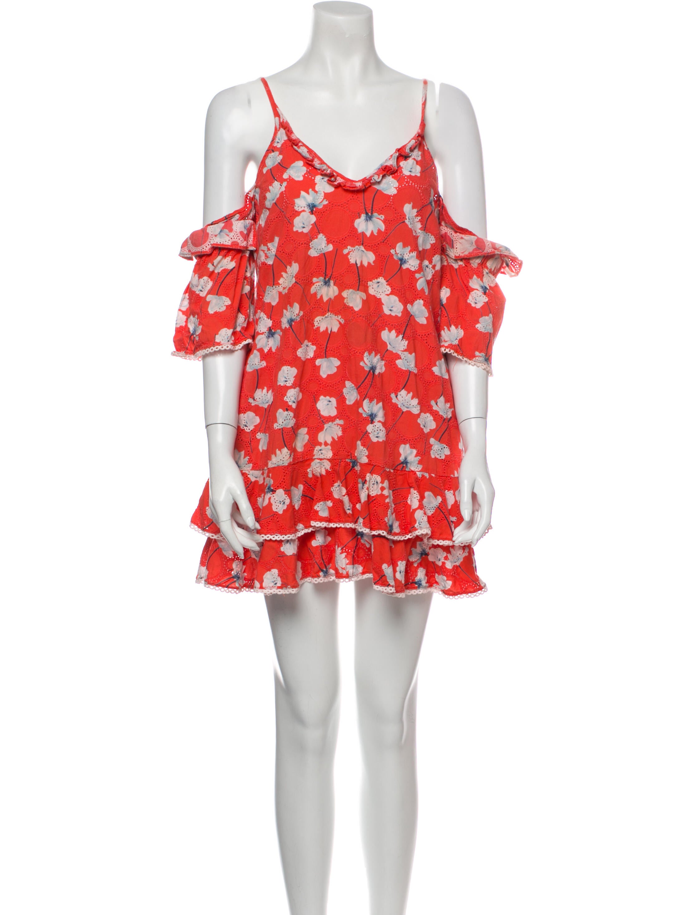 Nicholas Floral Print Mini Dress