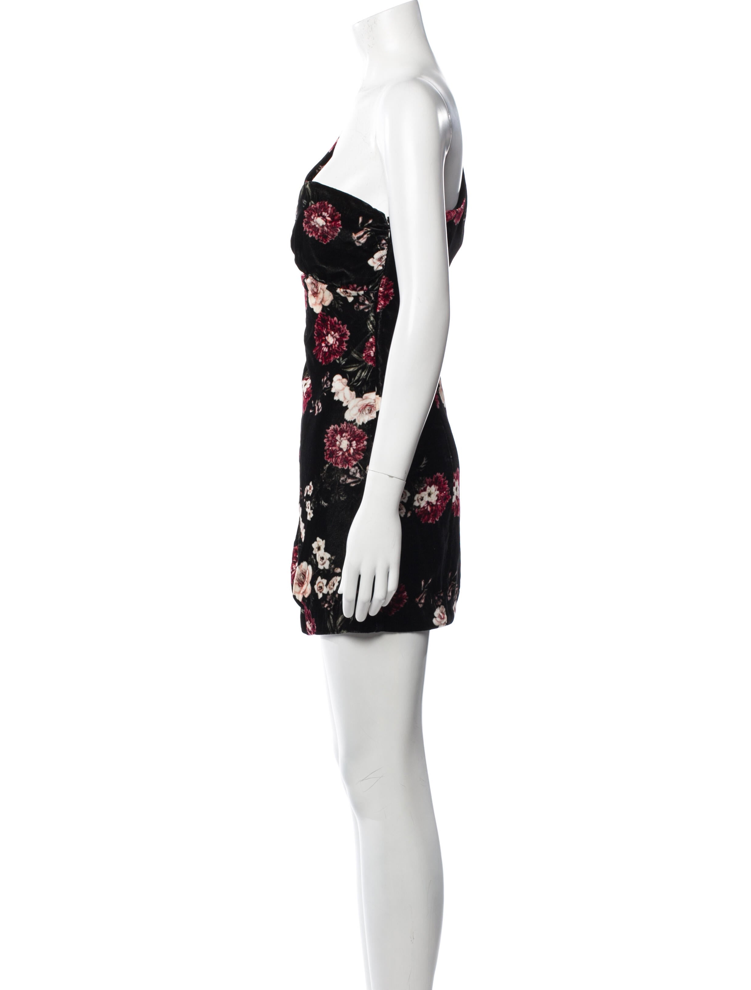 Nicholas Floral Print Mini Dress