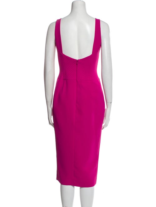 Nicholas V-Neck Midi Length Dress