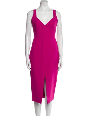 Nicholas Dresses V-Neck Midi Length Dress US 2 | XS