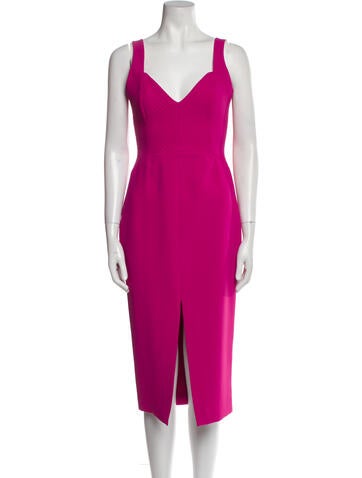 Nicholas Dresses V-Neck Midi Length Dress US 4 | S