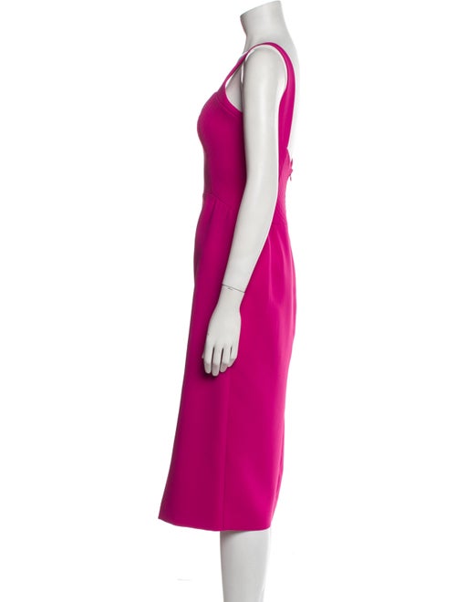 Nicholas V-Neck Midi Length Dress