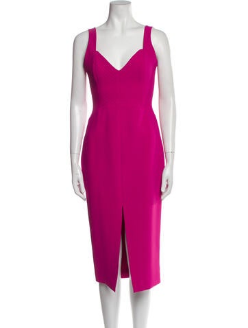 Nicholas Dresses V-Neck Midi Length Dress US 4 | S