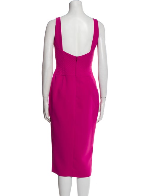 Nicholas V-Neck Midi Length Dress