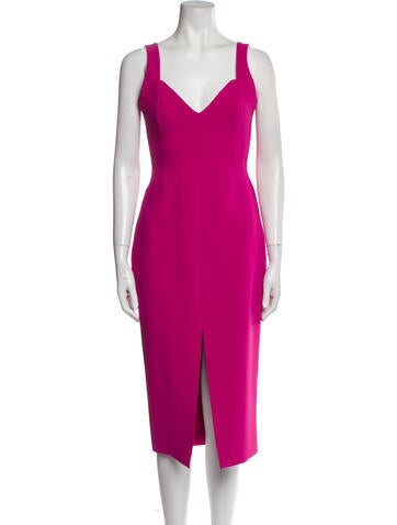 Nicholas Dresses V-Neck Midi Length Dress US 4 | S