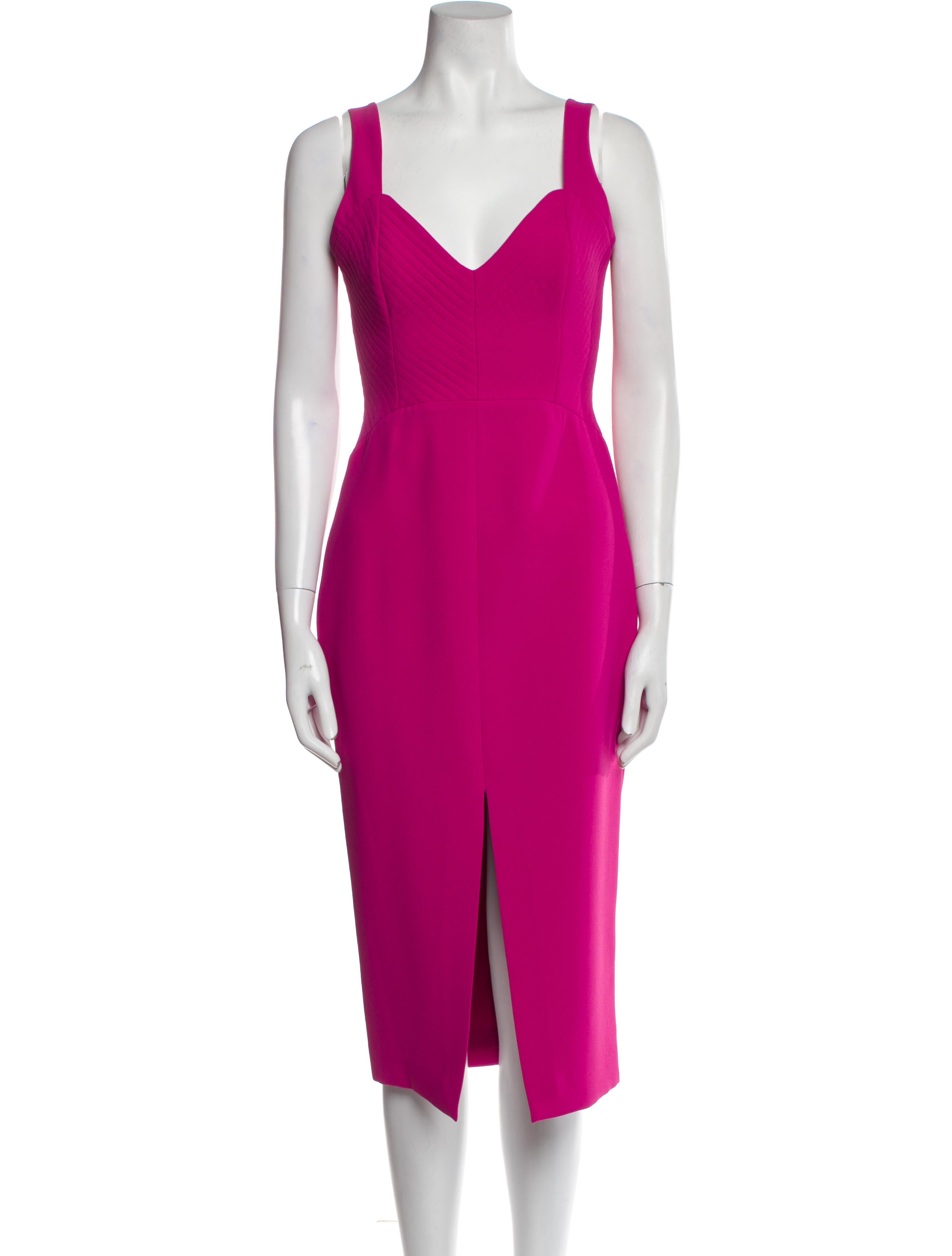 Nicholas V-Neck Midi Length Dress