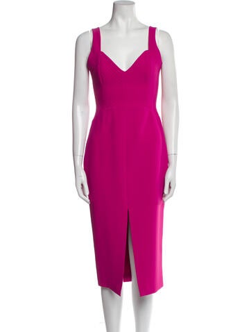 Nicholas Dresses V-Neck Midi Length Dress US 4 | S