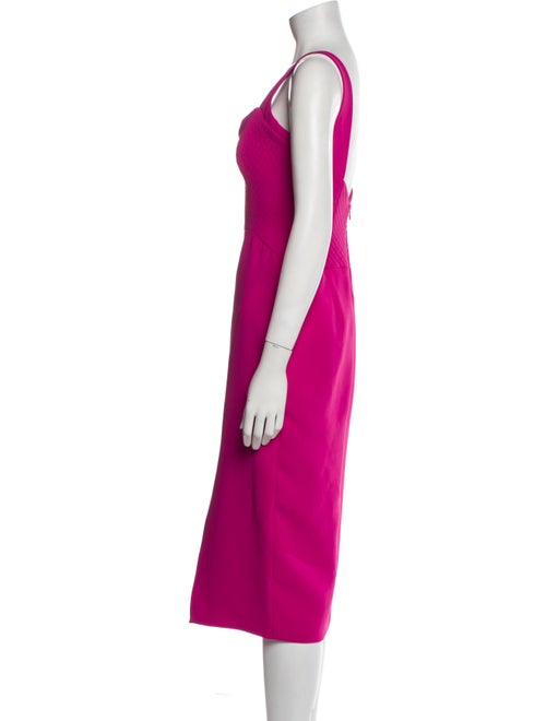 Nicholas V-Neck Midi Length Dress