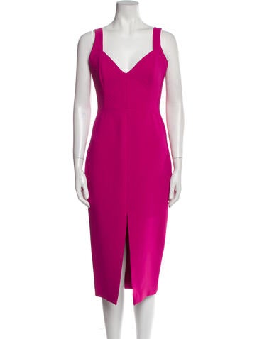 Nicholas Dresses V-Neck Midi Length Dress US 2 | XS