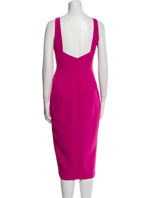 Nicholas V-Neck Midi Length Dress