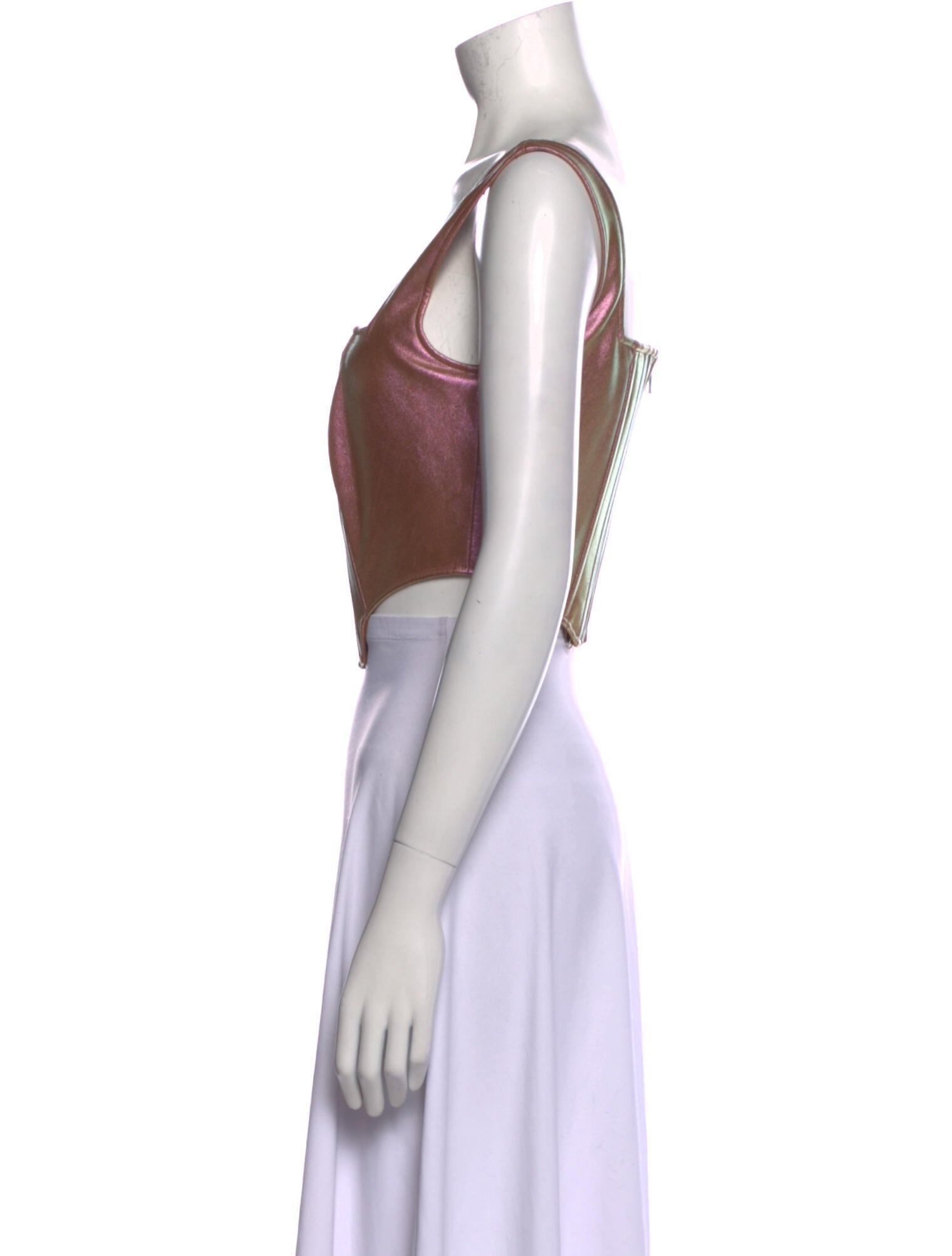 Nicholas Square Neckline Sleeveless Crop Top w/ Tags