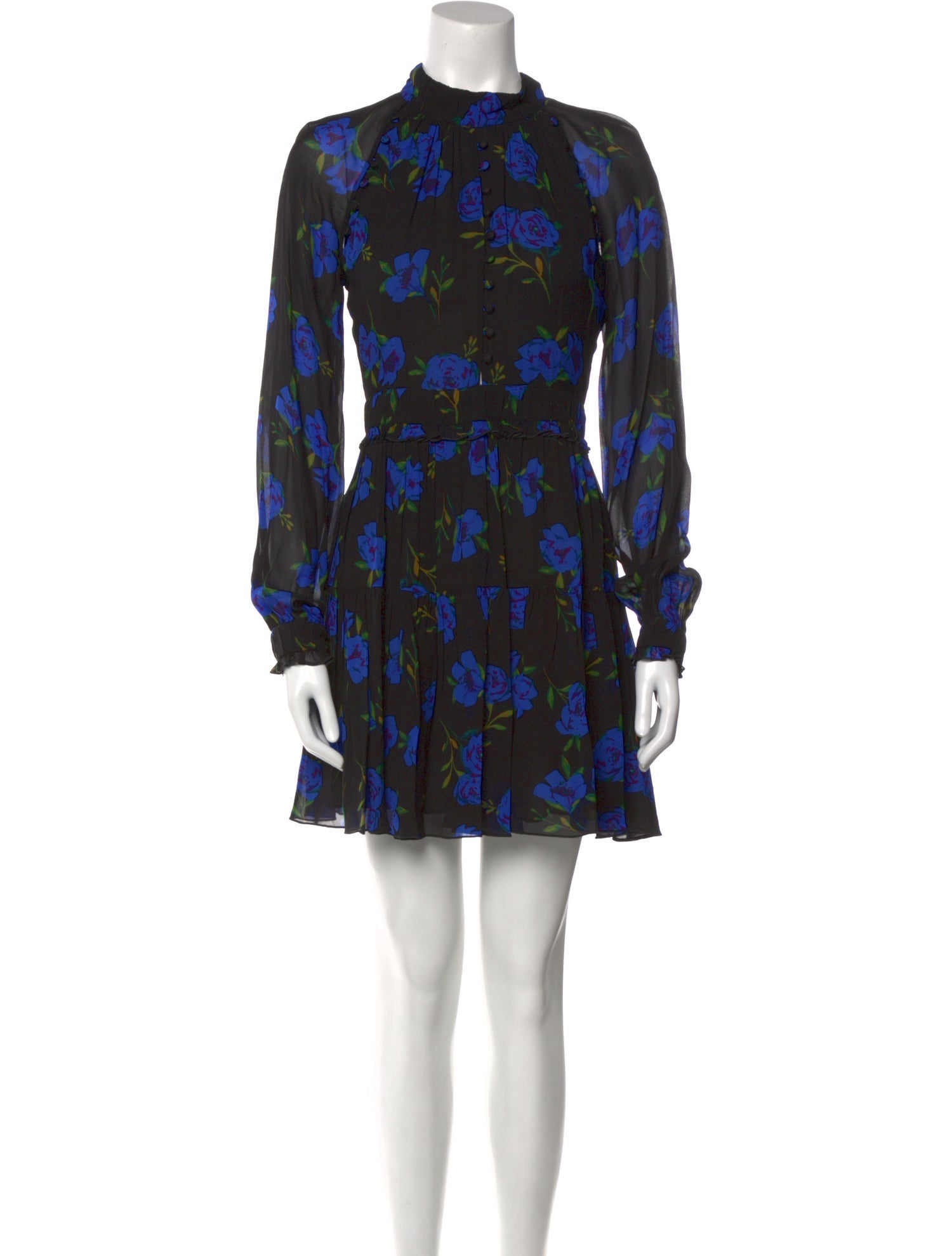 Nicholas Floral Print Mini Dress w/ Tags