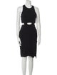 Nicholas Crew Neck Knee-Length Dress