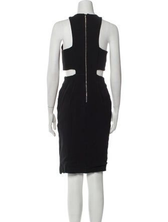 Nicholas Crew Neck Knee-Length Dress
