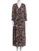 Nicholas Paisley Print Long Dress