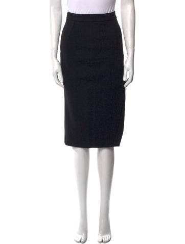 Nicholas Skirts Pleated Accents Knee-Length Skirt S