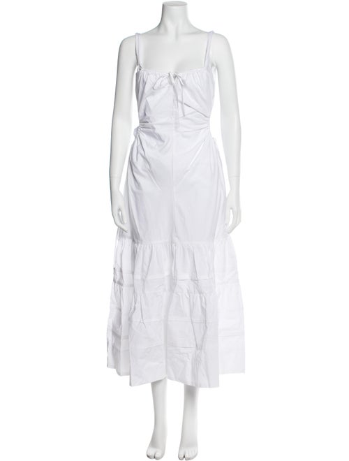 Nicholas Square Neckline Long Dress