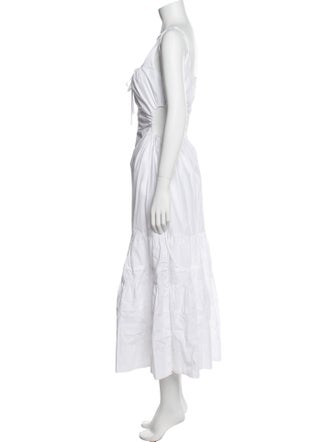 Nicholas Square Neckline Long Dress