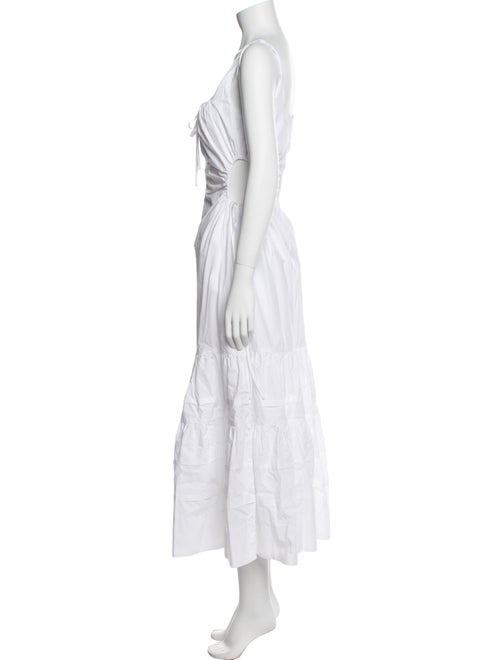 Nicholas Square Neckline Long Dress