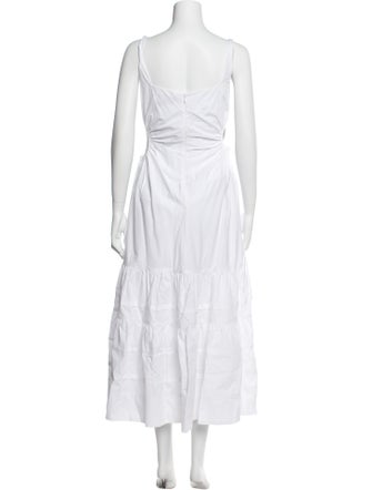 Nicholas Square Neckline Long Dress