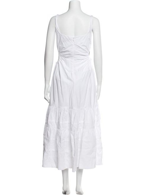 Nicholas Square Neckline Long Dress