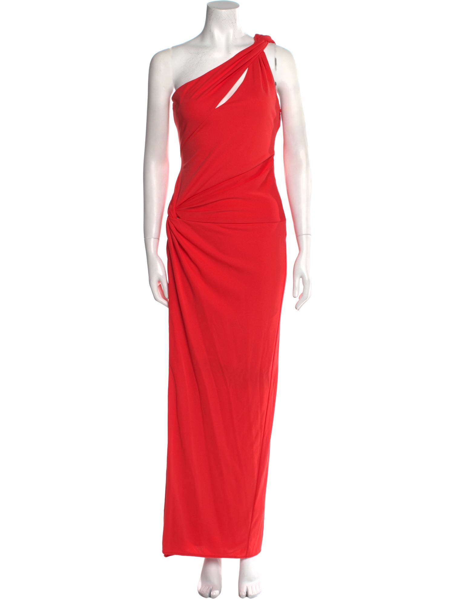 Nicholas One-Shoulder Long Dress