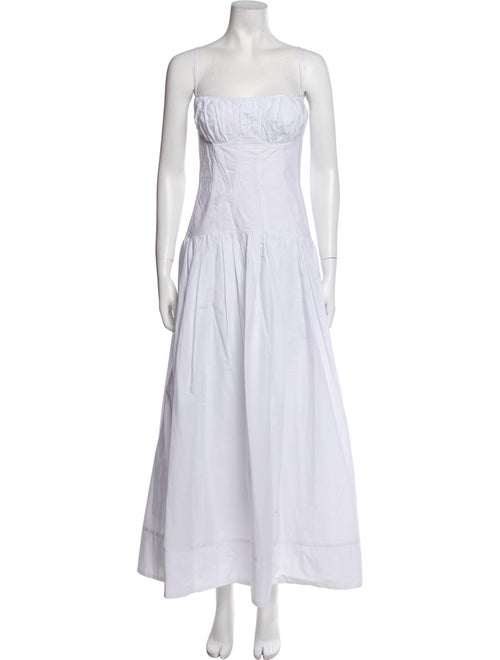 Nicholas Square Neckline Long Dress