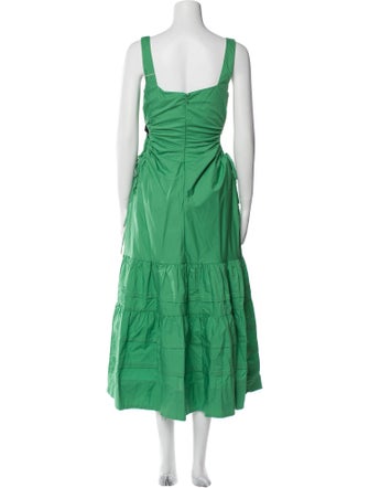 Nicholas Square Neckline Long Dress