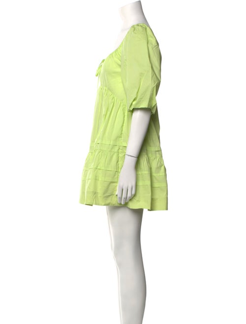 Nicholas Scoop Neck Mini Dress