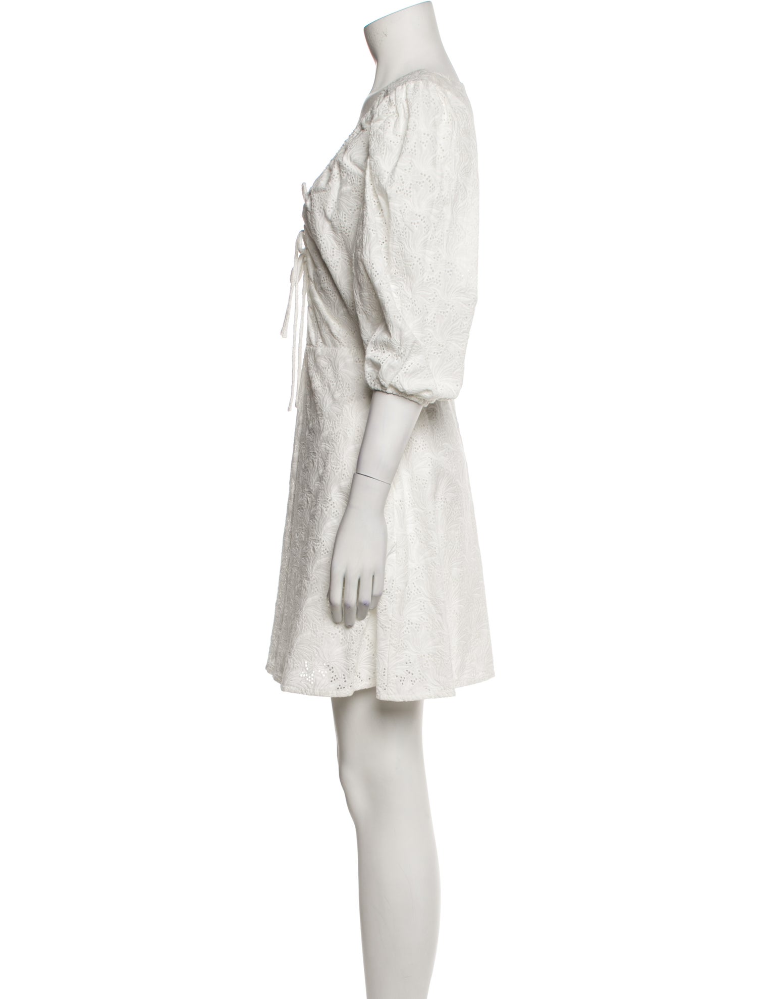 Nicholas V-Neck Mini Dress