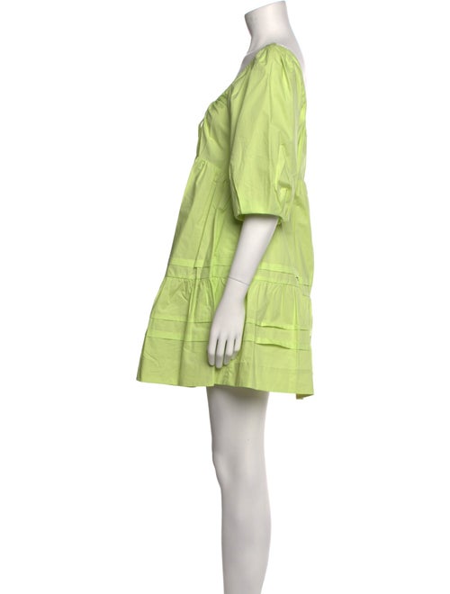 Nicholas Scoop Neck Mini Dress