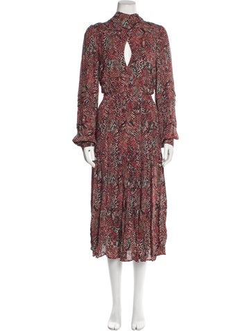 Nicholas Dresses Animal Print Long Dress US 8 | M