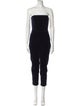 Nicholas Velvet Strapless Jumpsuit