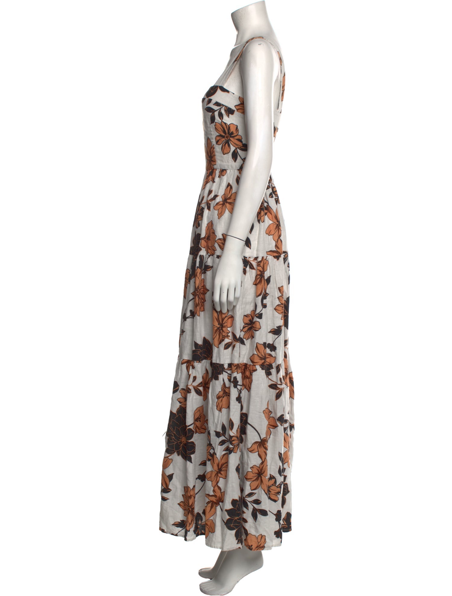 Nicholas Linen Long Dress