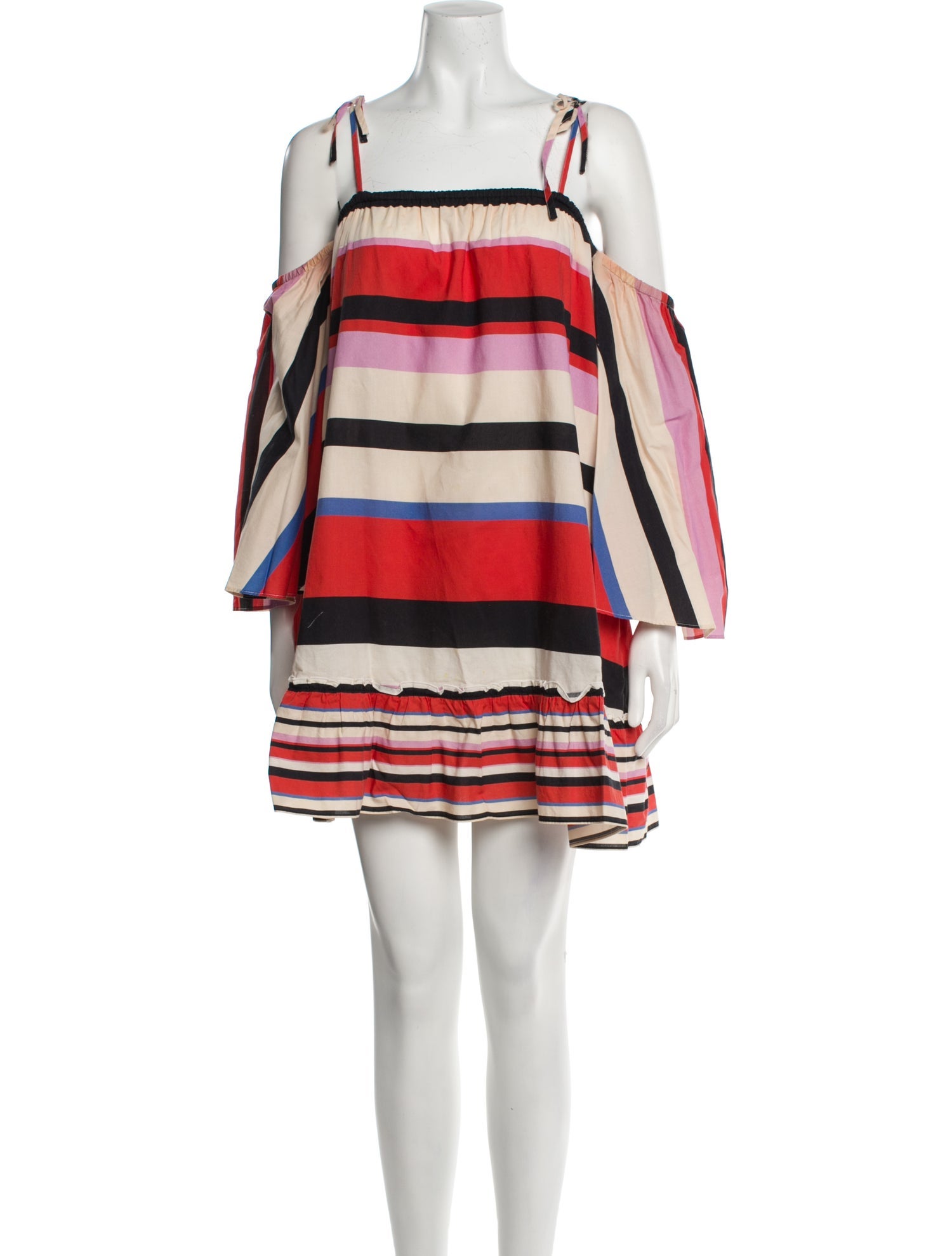 Nicholas Striped Mini Dress