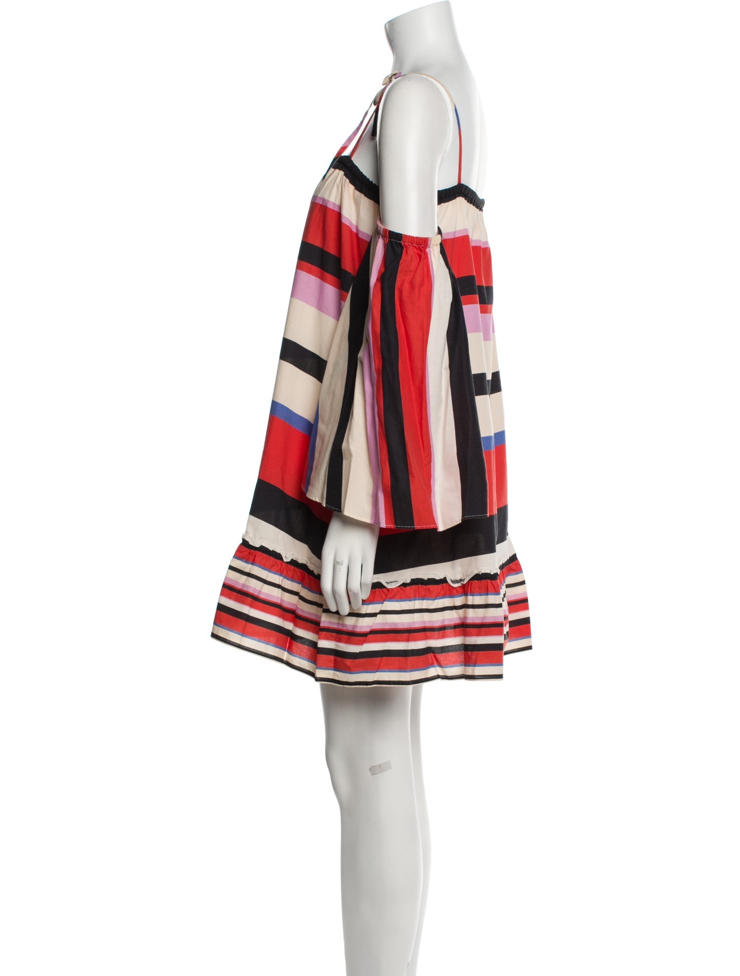 Nicholas Striped Mini Dress