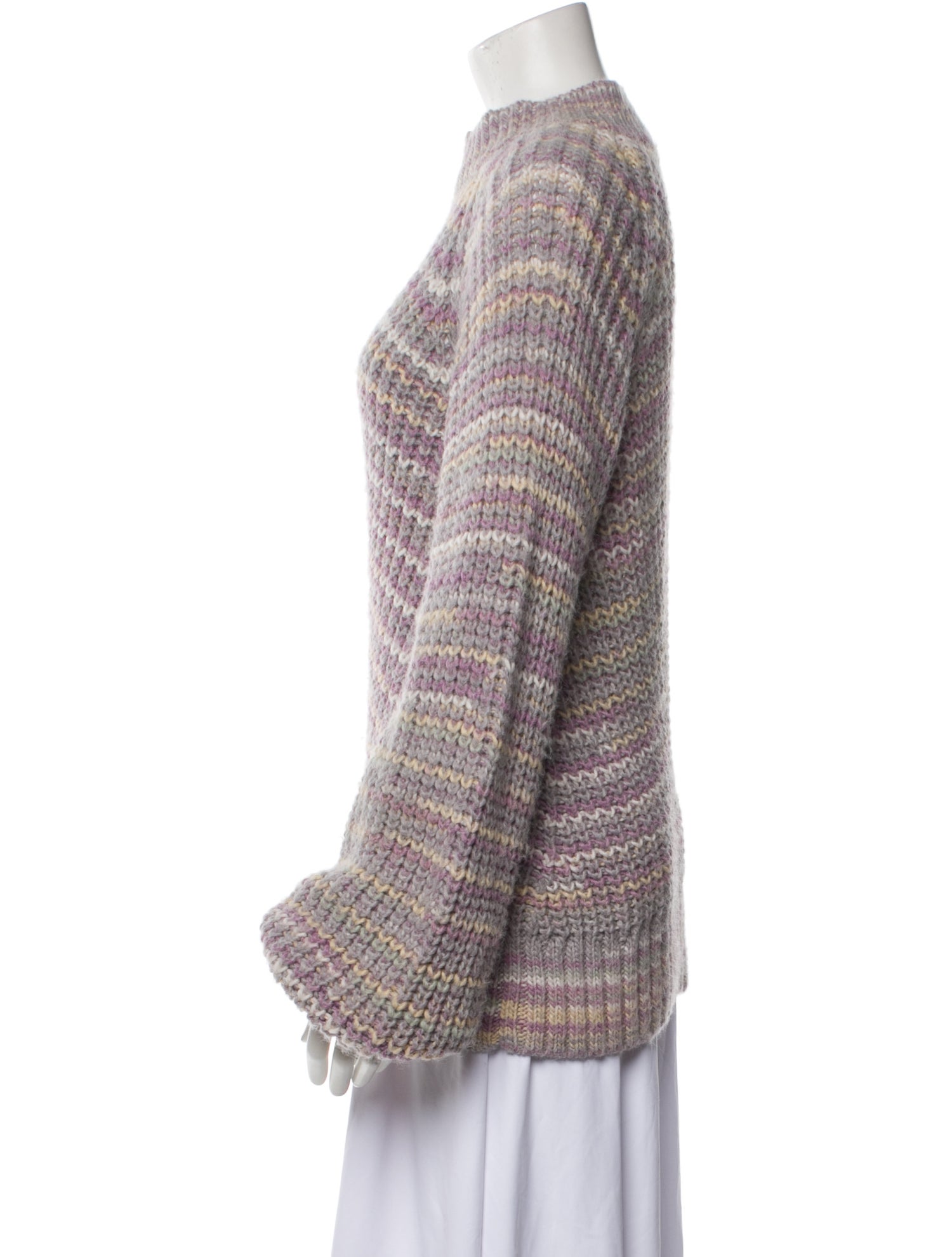 Nicholas Alpaca Striped Sweater