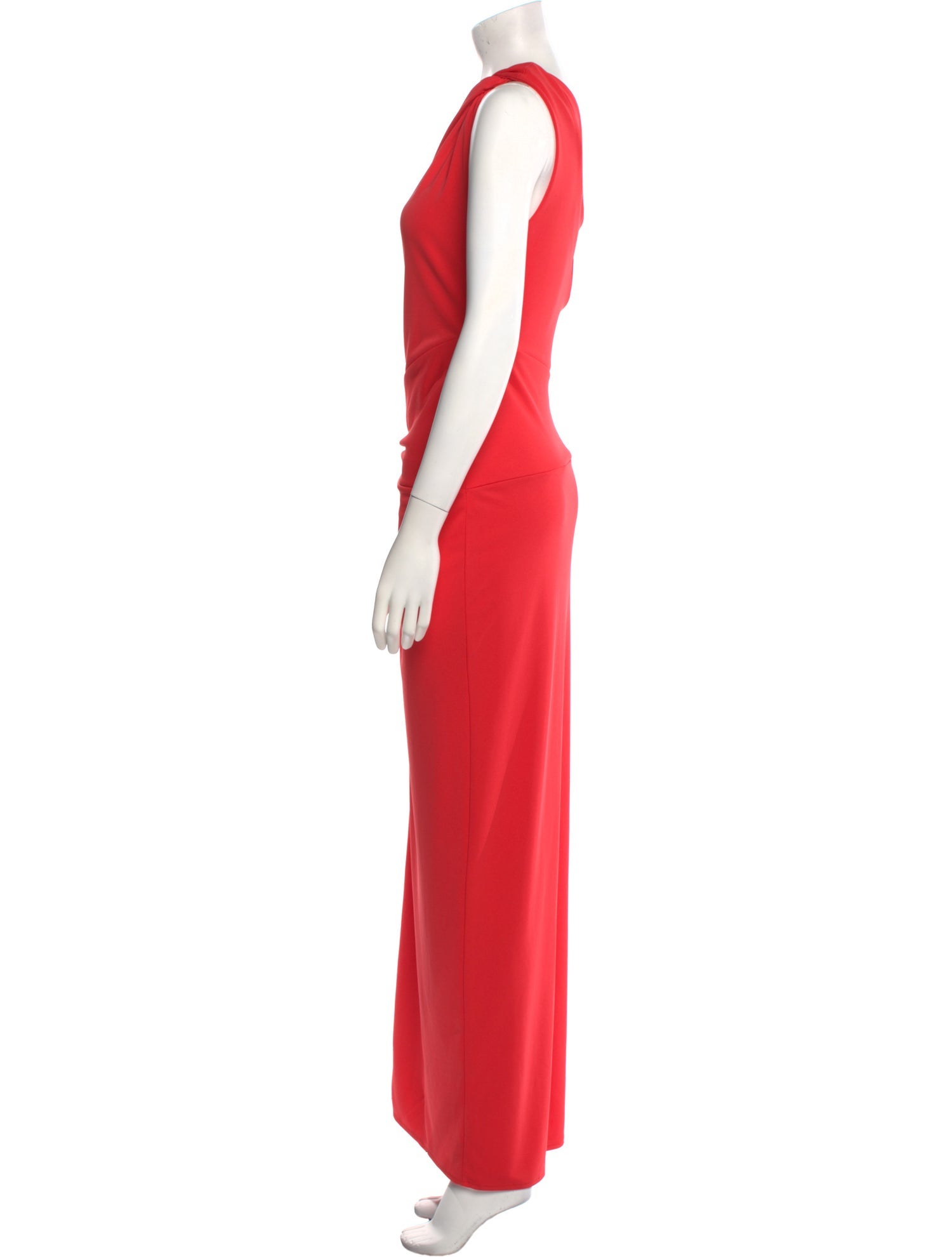 Nicholas One-Shoulder Long Dress