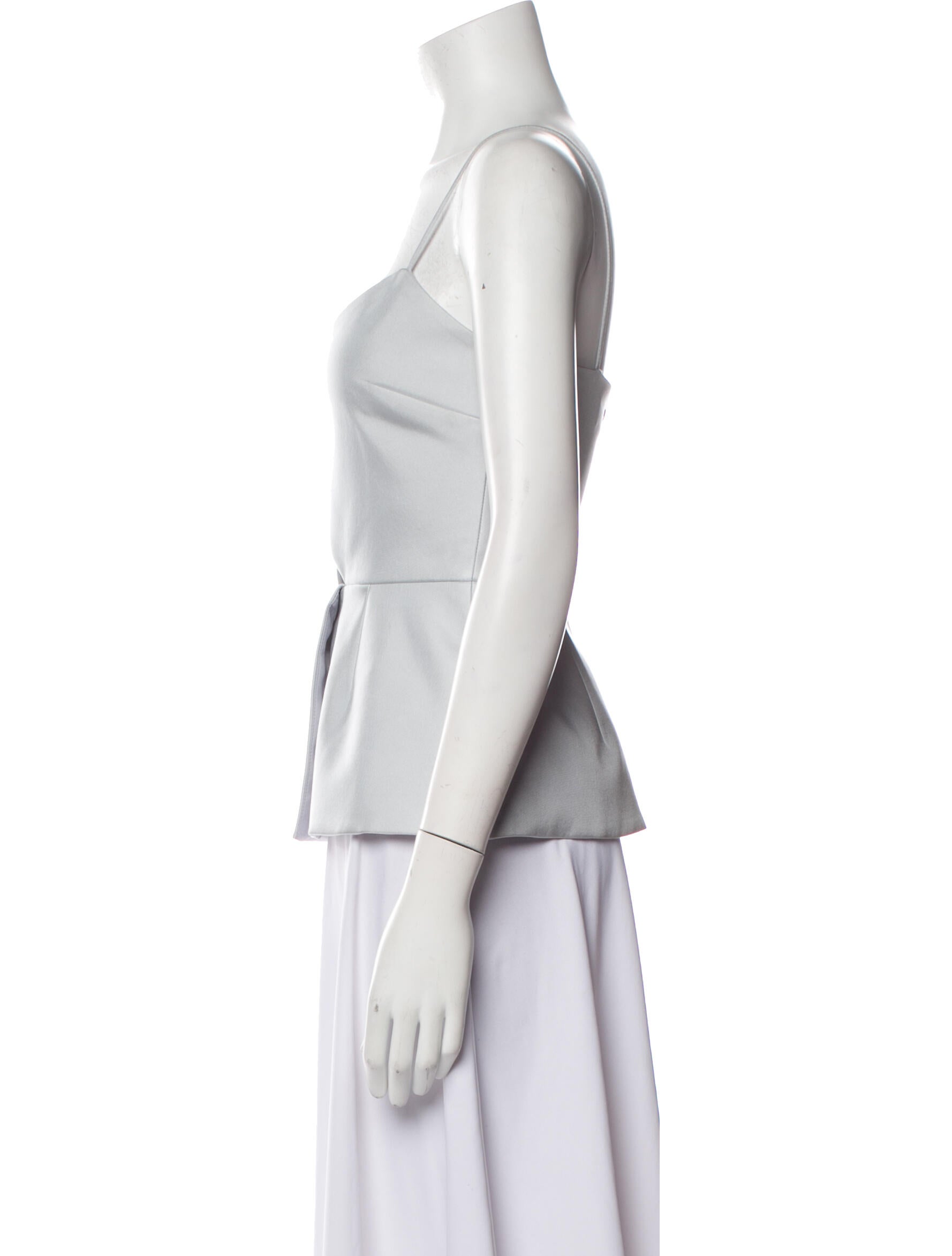 Nicholas Silk V-Neck Top