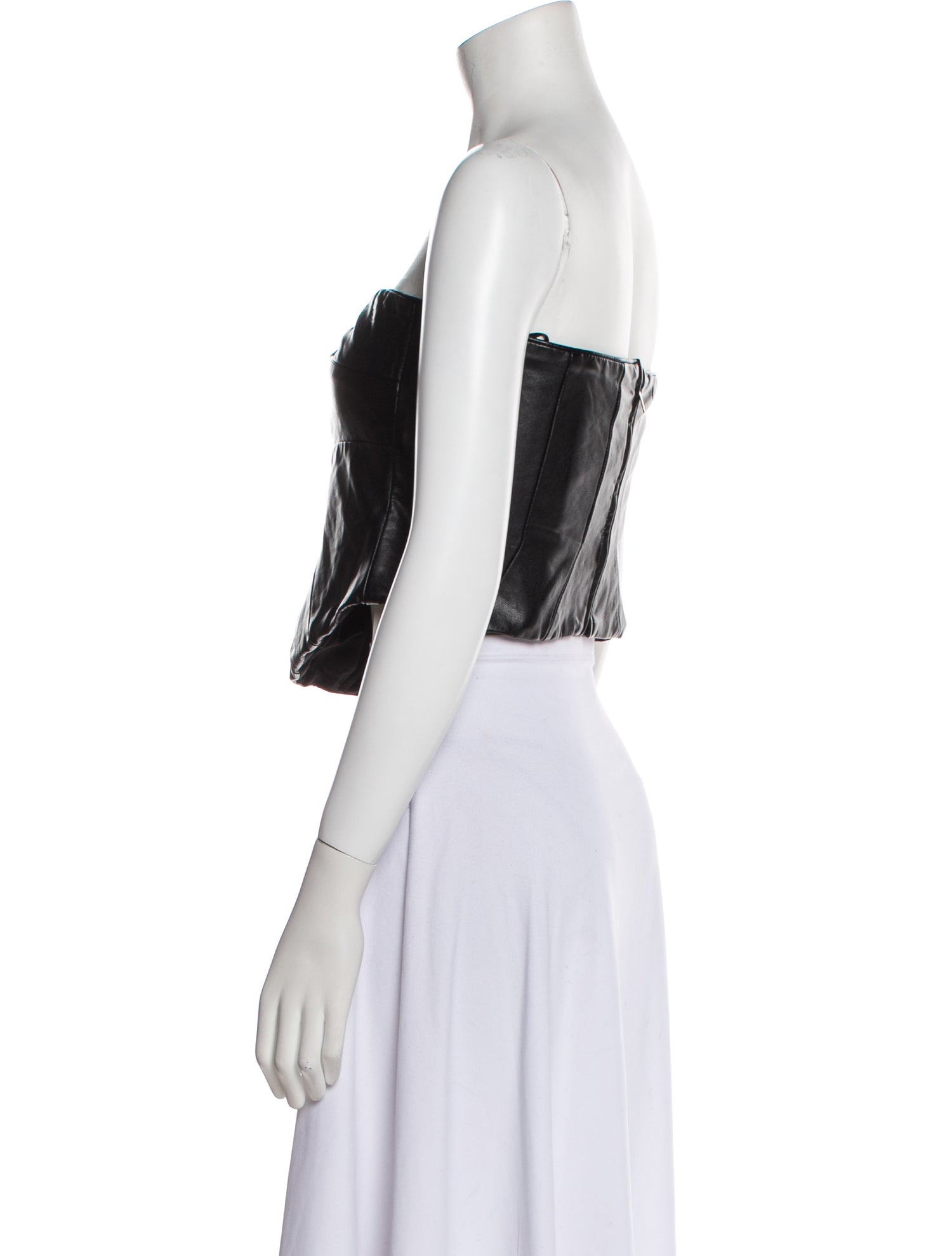 Nicholas Strapless Crop Top