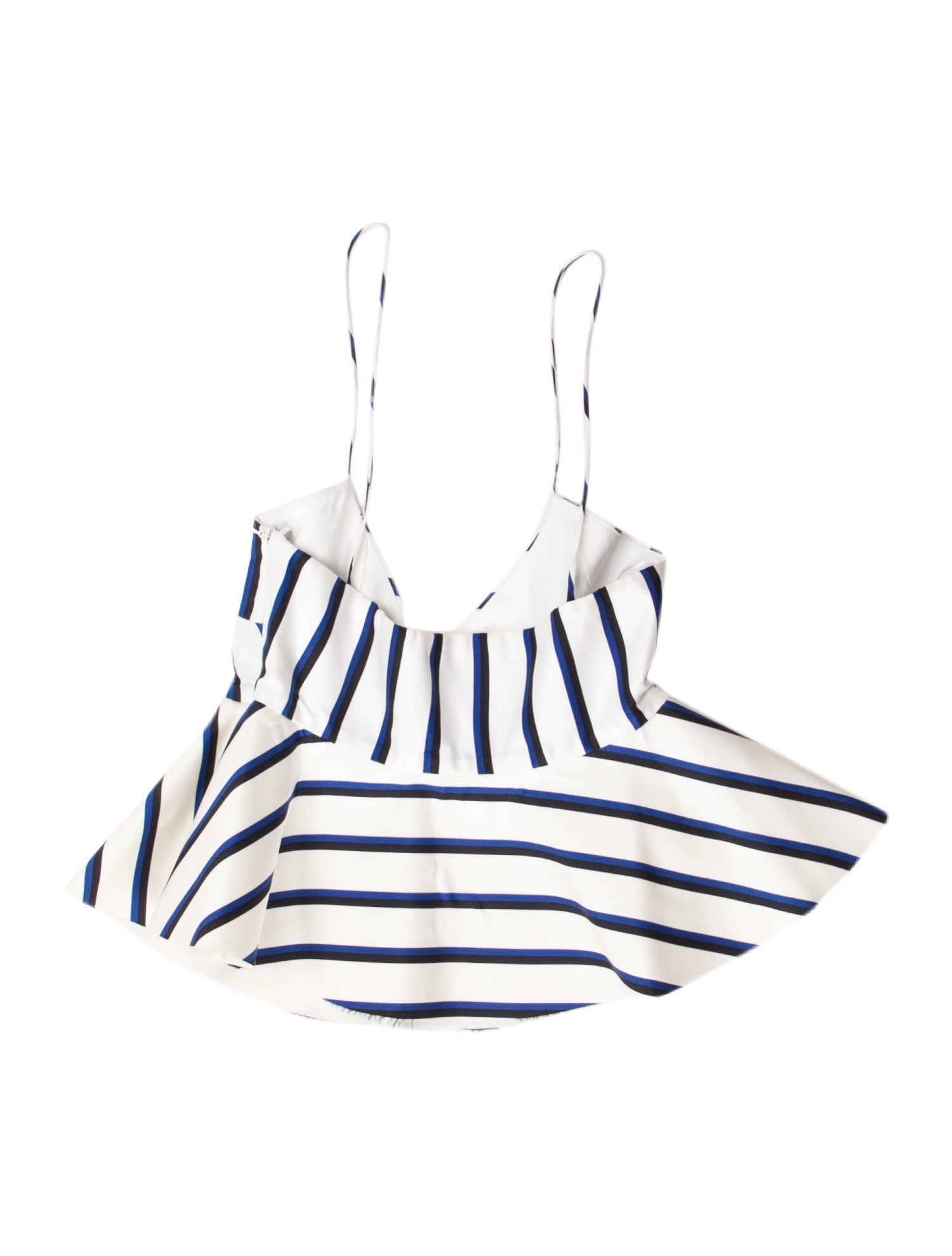 Nicholas Silk Striped Bodysuit