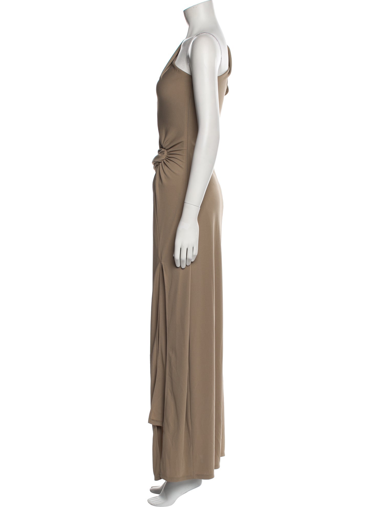 Nicholas One-Shoulder Long Dress