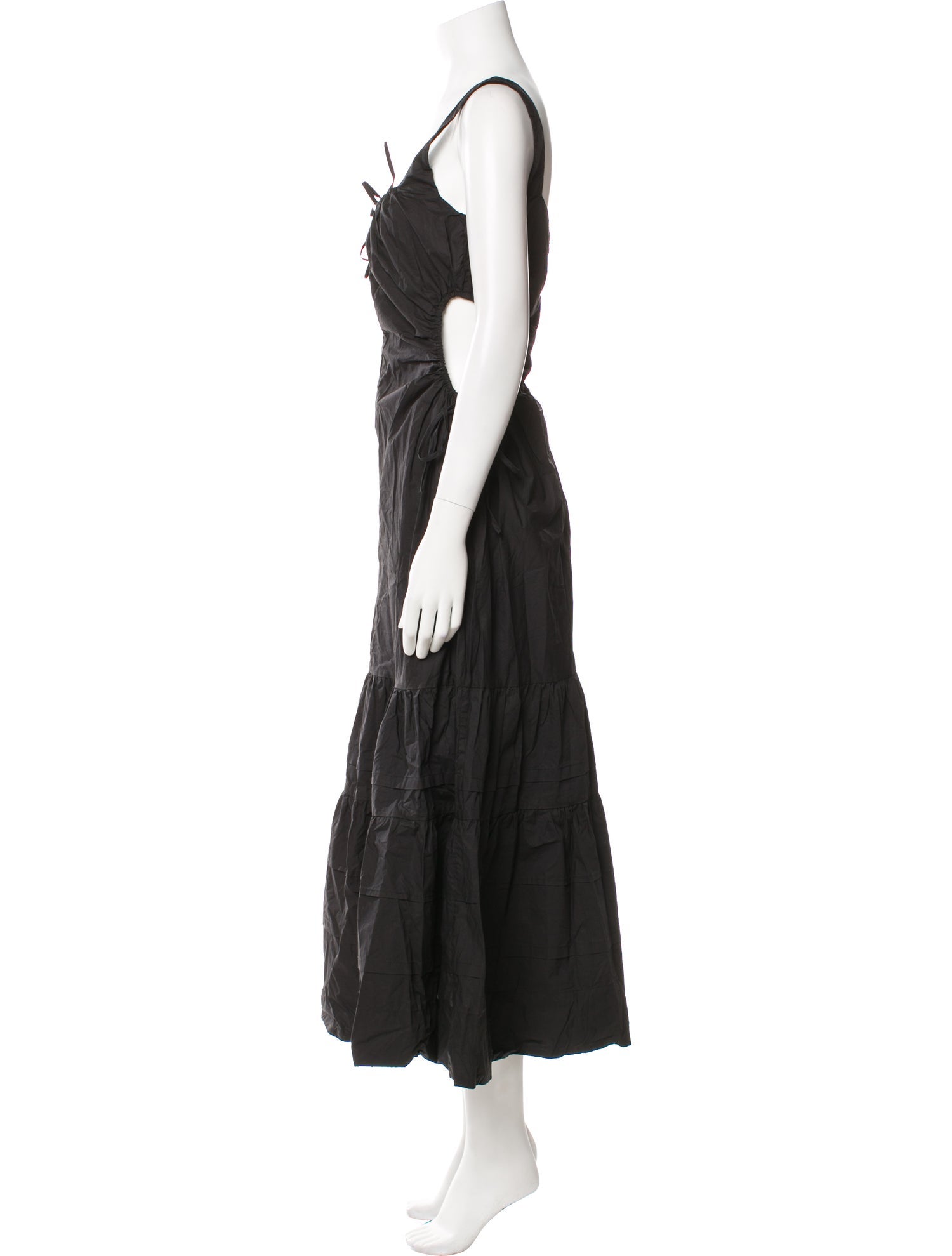 Nicholas Square Neckline Long Dress