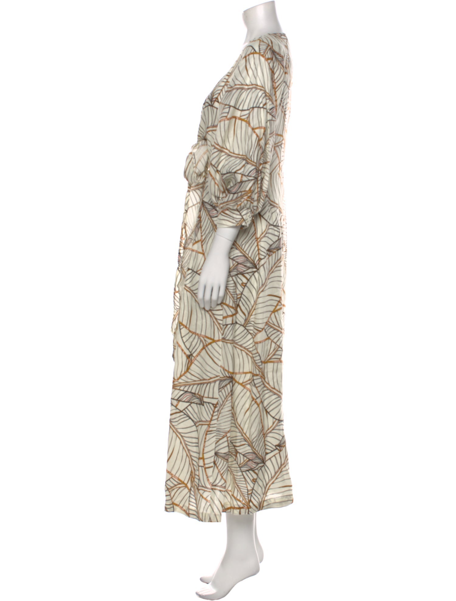 Nicholas Linen Long Dress